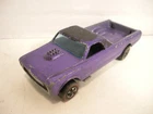 Vintage 1967 Hot Wheels Redlines Scale Model Toy Car Custom Fleetside Hong Kong