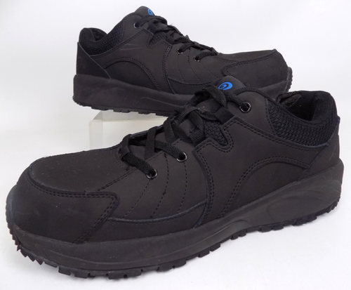 Nautilus N2520 Guard Oxford Men Safety Toe Work Shoes Size 10.5 M Black Leather - Picture 2 of 13