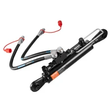 Hydraulic Top Link Cat.1-1 18-1/8 in ~ 26-3/8 in & 2x Hoses Dual Auction Power