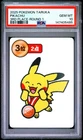 2025 POKEMON TARUKA 3RD PLACE-ROUND 1 PIKACHU PSA 10