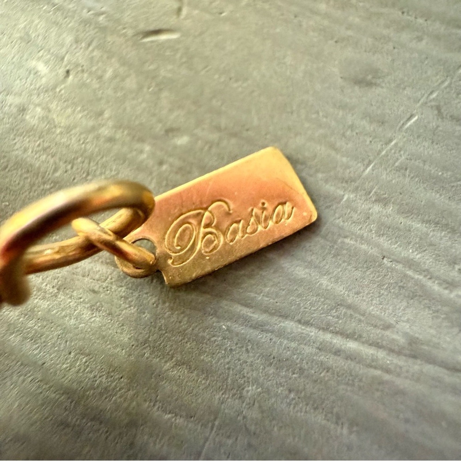 Basia Statement Clear Beaded Necklace - image 9