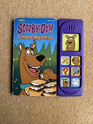 Scooby Doo Cartoon Network Smore Mystery Play-a-sound Buch Vintage 2003