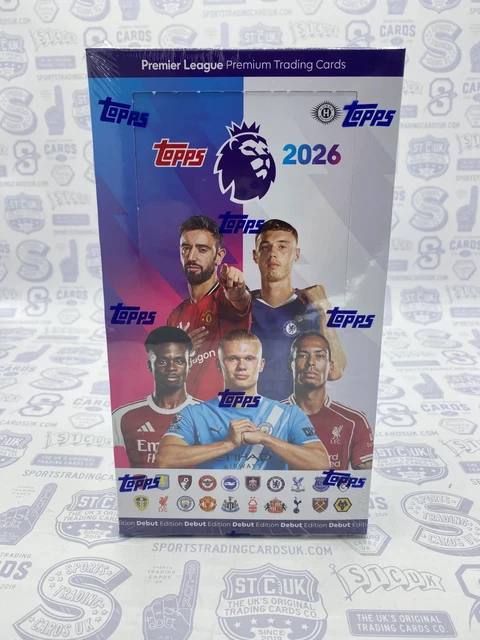 ebaylive ripnship 2025/36 Topps English Premier League Hobby Box