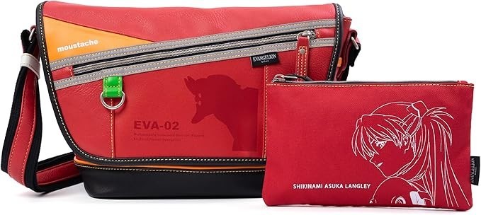 Evangelion Collaboration Eva Synchro Shoulder Bag, Synthetic