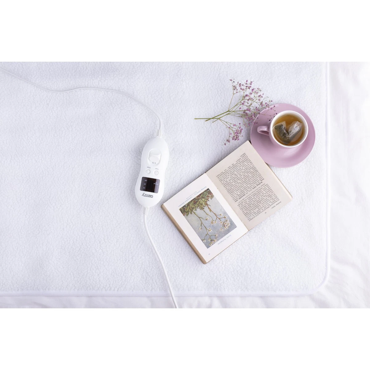 Manta Eléctrica Camry Temporizador Tela Suave 160x100 CR 7422