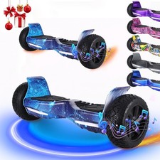 8.5"  Galaxy Blue All Terrain Off Road Bluetooth Hoverboard