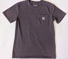 Carhartt Women’s Loose Fit Short Sleeve TShirt Blackberry Heather Large 10/12
