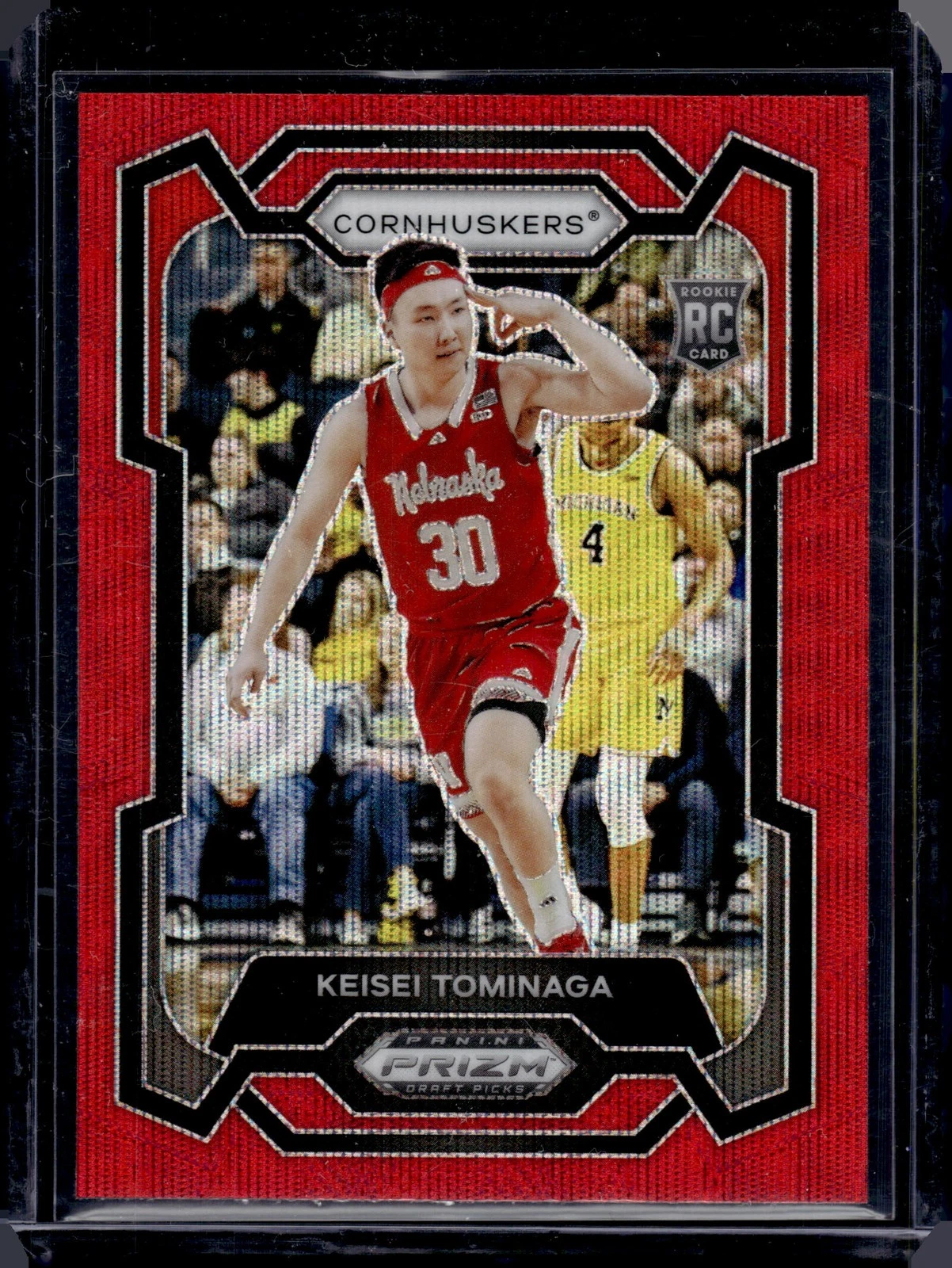 2024 Panini Prizm Draft Picks #26 Keisei Tominaga Prizms Red Wave