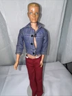 Vintage Mattel Ken-Molded Hair 12" Male Doll With Outfit Marked 1960 on Butt