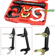 Auto MacPherson Interchangable Fork Strut Coil Spring Compressor Extractor Set