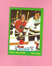 1973-74 TOPPS RIC MacLEISH HOCKEY CARD #135 NRMT