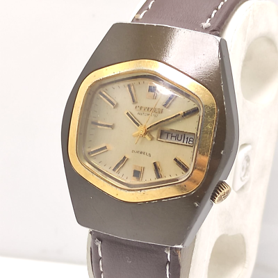 Citizen 61-9981 Automatic Day/Date Vintage Men's Watch | eBay