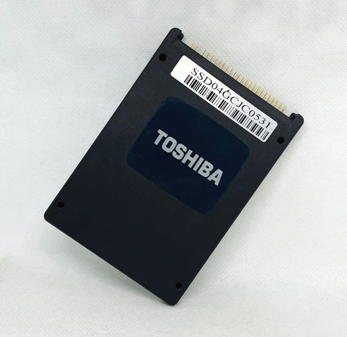 Toshiba SSD04GCJC0531 1.8 inch IDE interface solid state drive has been tested