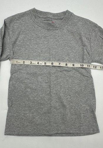 Hanes Youth Unisex Kids Tee Tops Long Sleeve T-Shirt Lot 4 Black ,Blue ,Red ,Gay - Picture 19 of 21