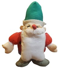 Nylon Santa Claus Elf Plush 14  Christmas Parachute Stuffed Holiday Toy