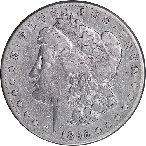 1895-O Morgan Silver Dollar ~ VF Detail