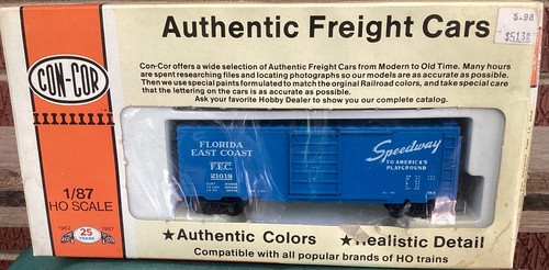 CON-COR HO 9427 FLORIDA EAST COAST Speedway PS-1 40’ Boxcar FEC 21019 | Zustand: Used