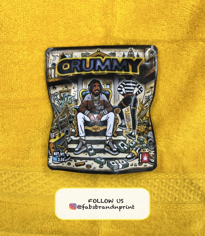 Bolsa Mylar Personalizada Etiquetas/Pegatinas Impresas UV (3.5G, 7G, IB) Envíanos tu Diseño Foto 3 de 4