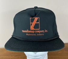 Vintage Trucker Hat Transilwrap Company Advertising Transportation Snapback