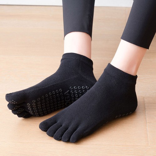 5 Toe Socks Women Yoga Toes Socks Five Fingers Anti-slip Massage Sport Socks - Picture 3 of 13