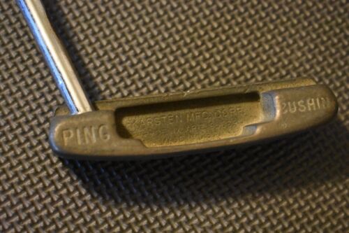 Right Hand Ping Karsten Cushin Vintage Blade Putter 36" / Classic Patina Used - Picture 4 of 18