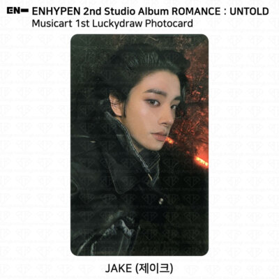 Enhypen 2nd Studio Album ROMANCE:UNTOLD Musicart 1st Lucky