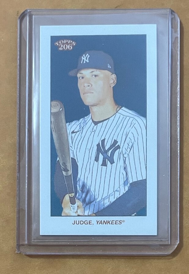 2022 Topps 206 Wave 1 Aaron Judge Image Variation New York Yankees