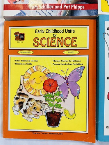 Early Childhood Education Book Lot Teachers Aid Homeschooling Learning Art - 第 4/12 張圖片