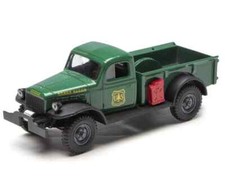 Retired 4 3/8 INCH 1:48 Forest Service 1947 Dodge Power Wagon Truck New In Box
