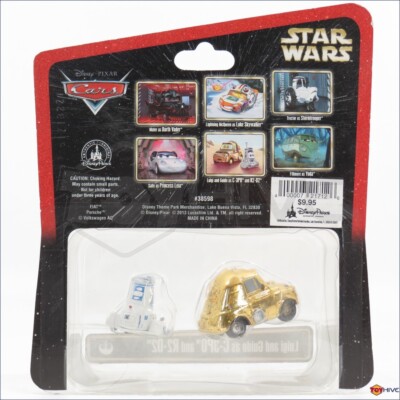 Disney Pixar Cars Luigi and Guido C3po and R2d2 Star Wars 2013