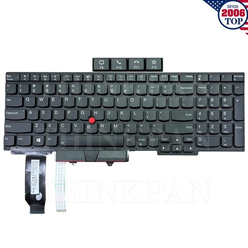 Nuevo teclado retroiluminado de EE. UU. con puntero para Lenovo Thinkpad E15/R15 Gen2 Gen3 Gen4 - Imagen 2 de 9