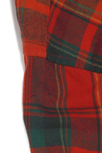Pendleton Vintage Board Shirt Red Green Plaid Mens Large (blemish) Hunting /9495 - Picture 4 of 6