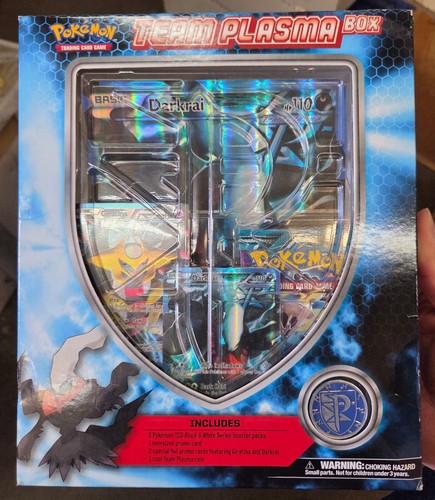 POKEMON TEAM PLASMA BOX (3 BOOSTERS 2 PROMOS 1 JUMBO) FACTORY SEALED (SOME WEAR)