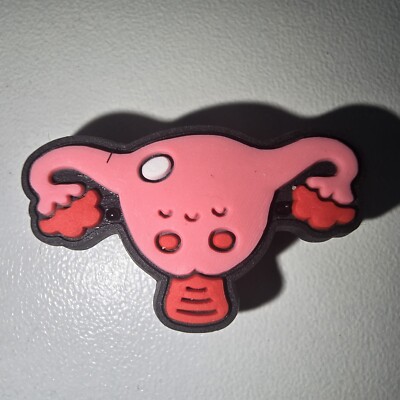 Uterus / Pro Choice Charms für Crocs, Bubble Slides, Sandalen, Hausschuhe & Clogs