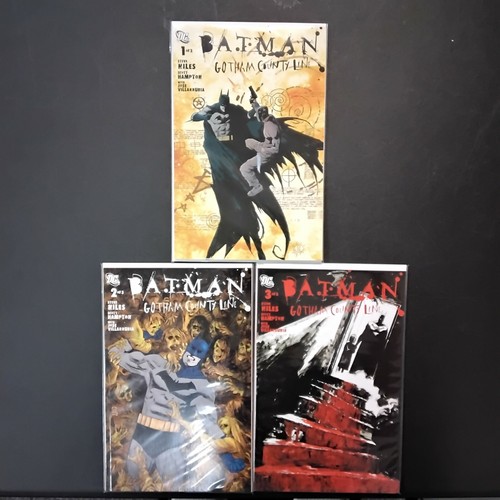 DC COMICS BATMAN: GOTHAM COUNTY LINE GRAPHIC NOVELS #1-3 - Picture 1 of 6