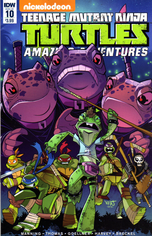 TEENAGE MUTANT NINJA TURTLES Amazing Adventures #10 - Back Issue