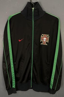 MENS NIKE PORTUGAL NATIONAL TRACK JACKET SOCCER FOOTBALL