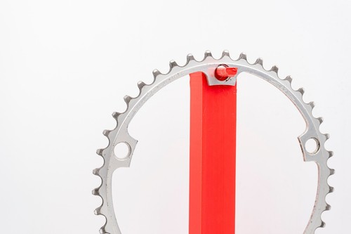 CAMPAGNOLO SUPER RECORD 144 BCD 42 t CHAINRING vintage road bike 70s 80s BICYCLE - Picture 2 of 3