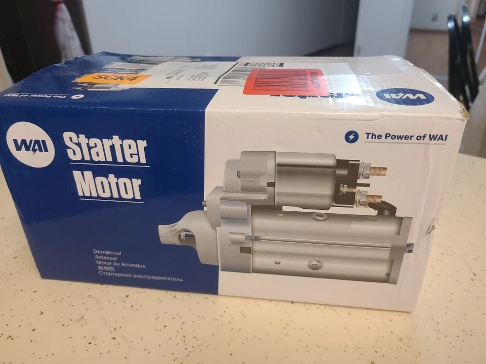 Starter Motor WAI 19268N for Select Subaru 2012 - 2021 Models - Image 4 of 4