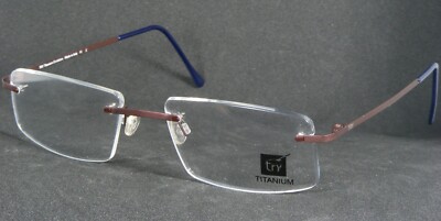 Try Titan Evolution TT 128 7X2 Matt Mauve Brown Brille 51-18-135