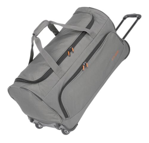 travelite Basics Fresh Wheeled Duffle Reisetasche Trolley Anthrazit grau - Bild 6 von 7