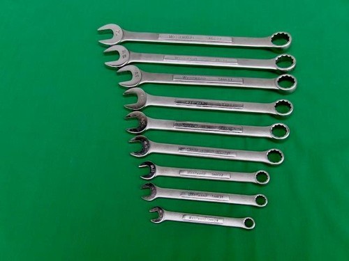 WESTWARD SAE COMBINATION WRENCH SET ( LOT OF 9 ) 5MR SERIES - Picture 8 of 8