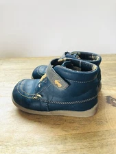 See Kai Run Basics Gibson Fashion Chukka Boots Navy Blue Toddler Size 8 N