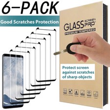 Glossy Tempered Glass Screen Protector For Samsung Galaxy S8 S9 PIus S10E S20