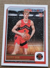 2023-24 Panini NBA Hoops Winter Gradey Dick Rookie Card #243 Toronto Raptors RC. rookie card picture