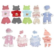 Polyester Baby Reborn Pajamas Colorful Palm Dolls Dress  Reborn Baby Doll Toys