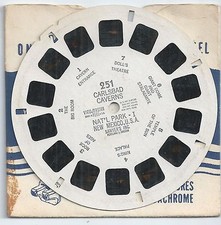 251 Carlsbad Caverns Nat'l Park I New Mexico USA Sawyer's View-master Reel