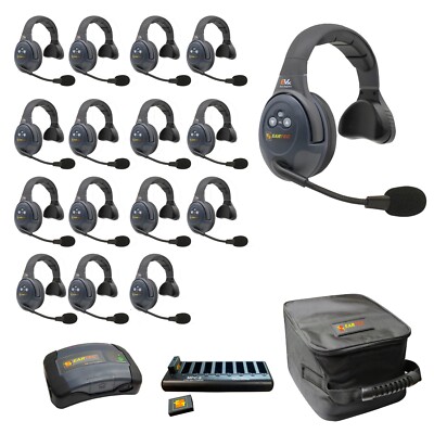 Eartec EVADE EVX-CM Light Industrial Duplex Lot Wireless Single Headset w/ C-Mod