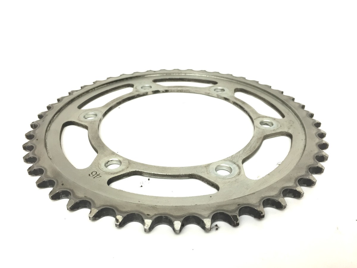 YAMAHA 2011 12 13 FZ8 REAR WHEEL RIM CHAIN DRIVE SPROCKET 46T 39P