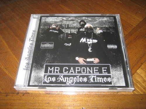 Chicano Rap CD Mr. Capone-E - Los Angeles Times Mixtape - Mr. Criminal Crazy Boy